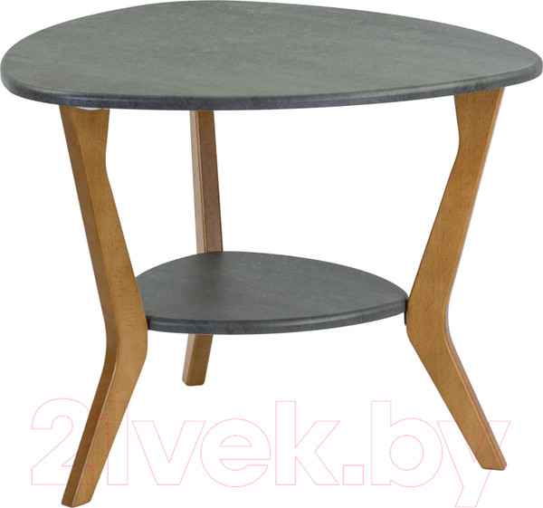 Изображение товара Журнальный столик Мебелик BeautyStyle 15 (серый бетон/бук)