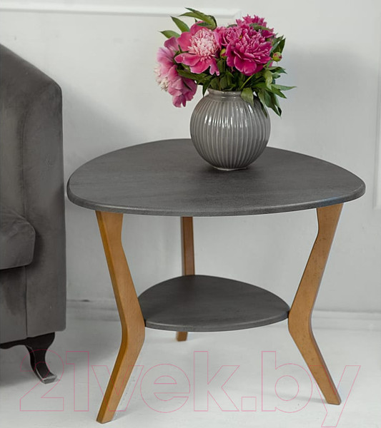 Изображение товара Журнальный столик Мебелик BeautyStyle 15 (серый бетон/бук)