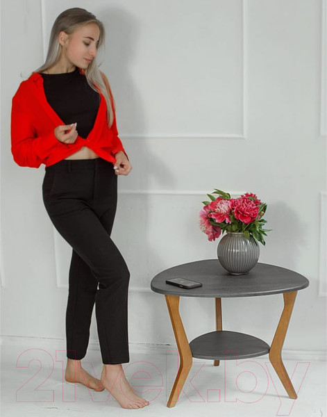 Изображение товара Журнальный столик Мебелик BeautyStyle 15 (серый бетон/бук)