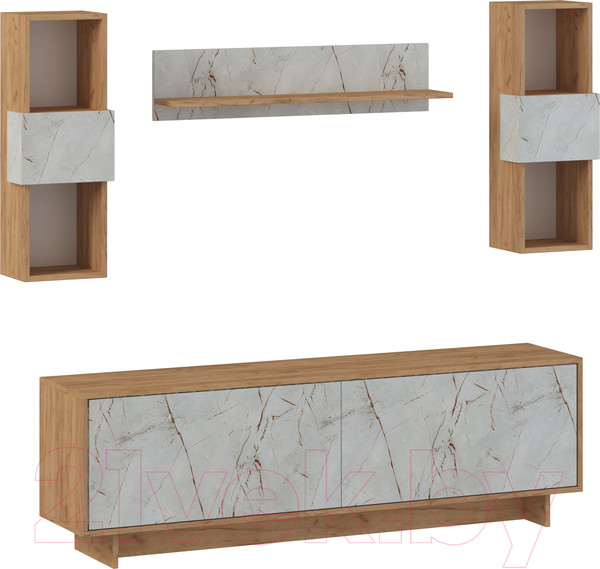 Изображение товара Горка Genesis Мебель Oskar Mini (дуб золотой/каспий светлый)