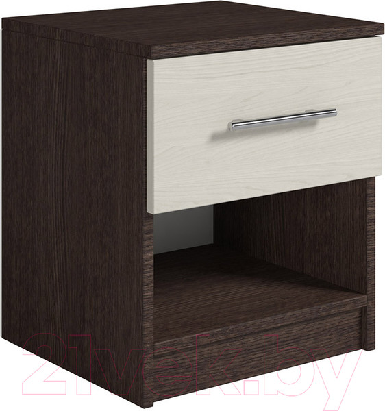 Изображение товара Прикроватная тумба Genesis Мебель Светлана (венге/дуб молочный)