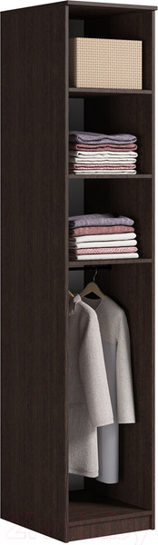 Изображение товара Шкаф-пенал Genesis Мебель Светлана (венге/дуб молочный)