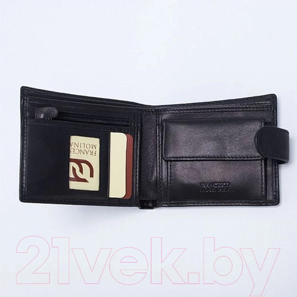 Изображение товара Портмоне Francesco Molinary 678-1533-8B-BLK (черный)