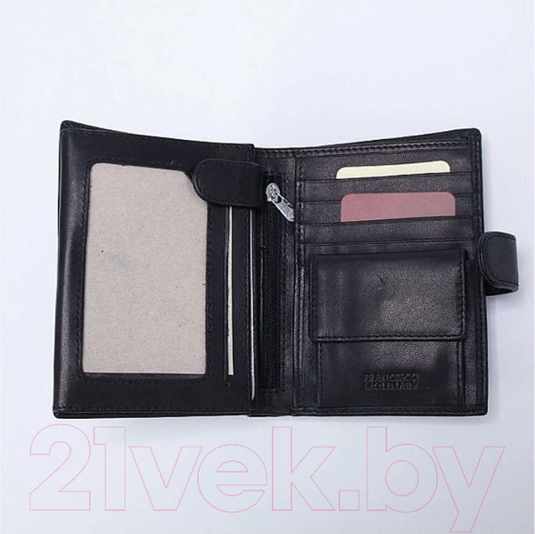 Изображение товара Портмоне Francesco Molinary 678-1552-8B-BLK (черный)