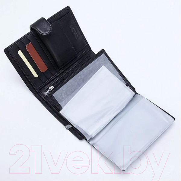 Изображение товара Портмоне Francesco Molinary 678-1552-8B-BLK (черный)