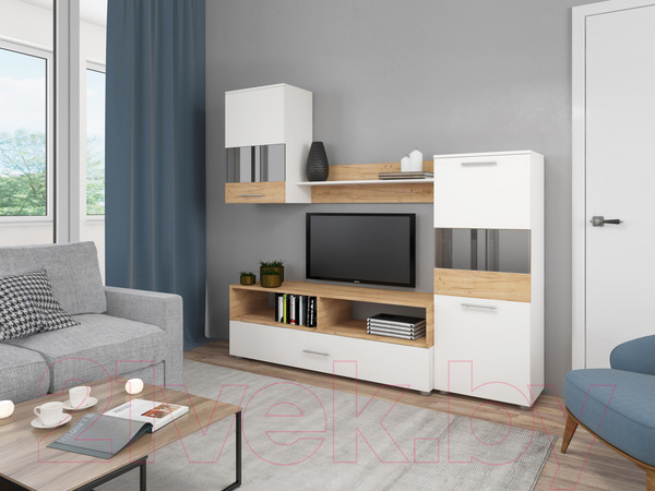 Изображение товара Горка Genesis Мебель Oskar 1 (белый/дуб золотой)