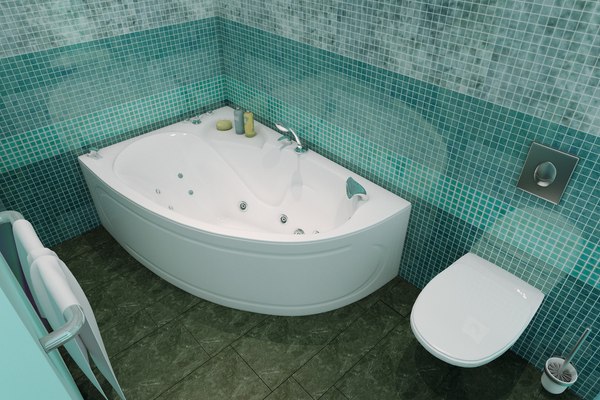 Изображение товара Ванна акриловая Triton Кайли 150x100 R Люкс Flat (с гидромассажем)