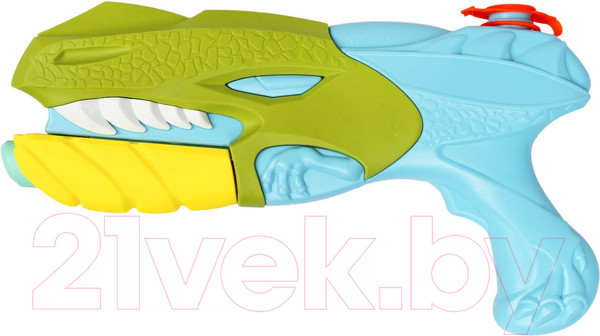 Изображение товара Бластер игрушечный Bondibon Водный пистолет. Наше лето / ВВ5798 (зеленый/голубой)