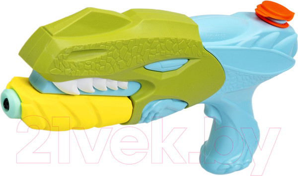 Изображение товара Бластер игрушечный Bondibon Водный пистолет. Наше лето / ВВ5798 (зеленый/голубой)