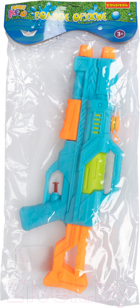 Изображение товара Бластер игрушечный Bondibon Водный пистолет. Наше лето / ВВ5797 (голубой)