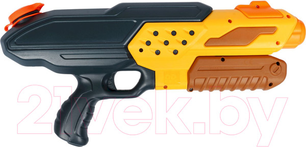 Изображение товара Бластер игрушечный Bondibon Водный пистолет. Наше лето / ВВ5802-Б (оранжевый/черный)