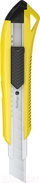 Изображение товара Нож канцелярский Berlingo Razzor 200 со сменными лезвиями / BM4130_2b (желтый)