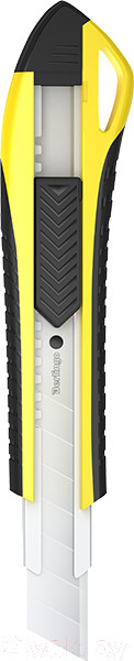 Изображение товара Нож канцелярский Berlingo Razzor 300 со сменными лезвиями / BM4132_2b (желтый)