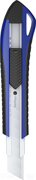Изображение товара Нож канцелярский Berlingo Razzor 300 со сменными лезвиями / BM4132_2c (синий)