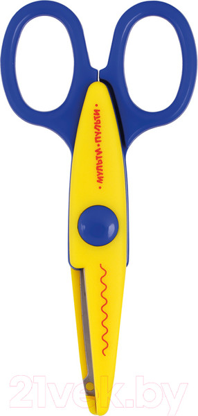 Изображение товара Ножницы канцелярские Мульти-пульти Приключения Енота. Фигурные / MS_11141