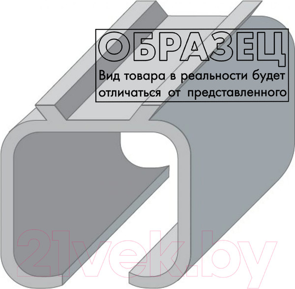 Изображение товара Направляющая для раздвижных дверей Punto Comfort R 60x80x1.8x3000 Track (3м)
