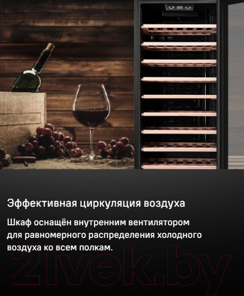 Изображение товара Винный шкаф Maunfeld MFWC-201S84