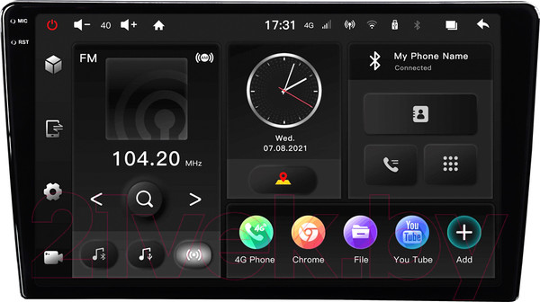 Изображение товара Бездисковая автомагнитола Incar TMX2-7710-3