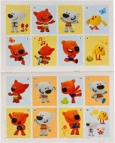 Изображение товара Раскраска Умка По номерам. Ми-ми-мишки / 9785506018803