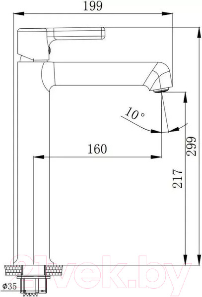 Изображение товара Смеситель Haiba HB11814