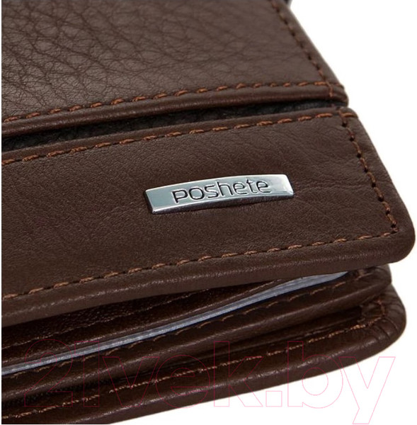 Изображение товара Портмоне Poshete 852-308-38D-BRW (коричневый)