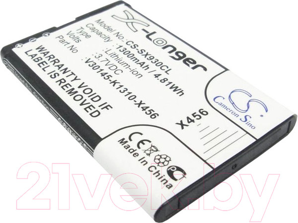 Изображение товара Аккумулятор для беспроводного телефона Gigaset DECT SL930