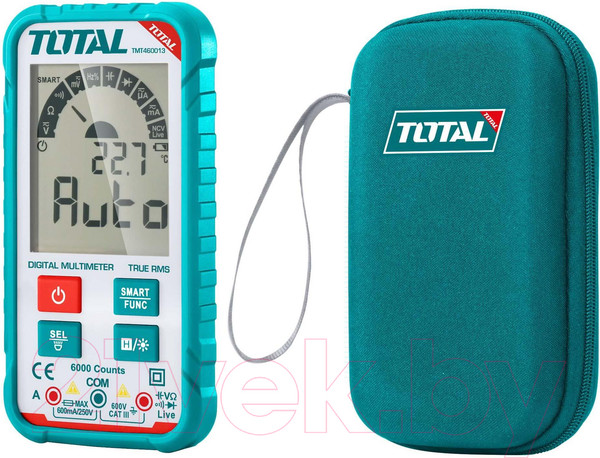 Изображение товара Мультиметр цифровой TOTAL TMT460013
