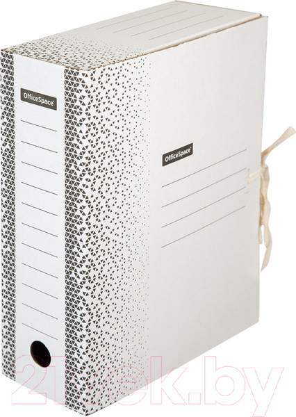 Изображение товара Коробка архивная OfficeSpace Standard / 264815 (белый)