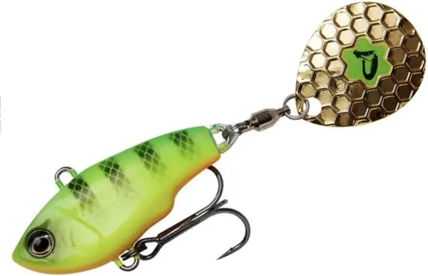 Изображение товара Тейл-спиннер Savage Gear Fat Tail Spin Sinking Firetiger / 71760