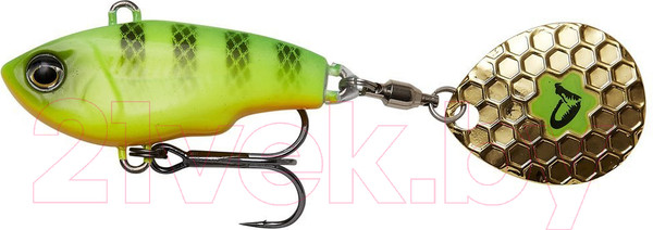 Изображение товара Тейл-спиннер Savage Gear Fat Tail Spin Sinking Firetiger / 71765
