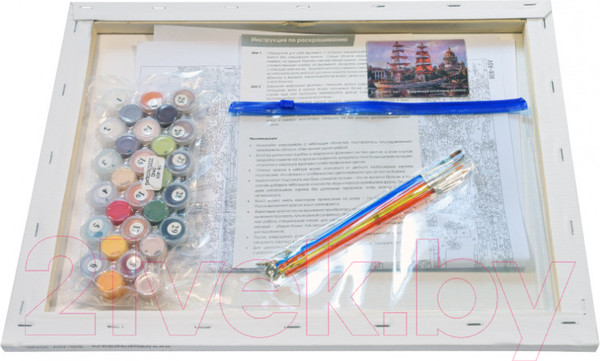 Изображение товара Картина по номерам БЕЛОСНЕЖКА Франция. Оре / 808-ASV