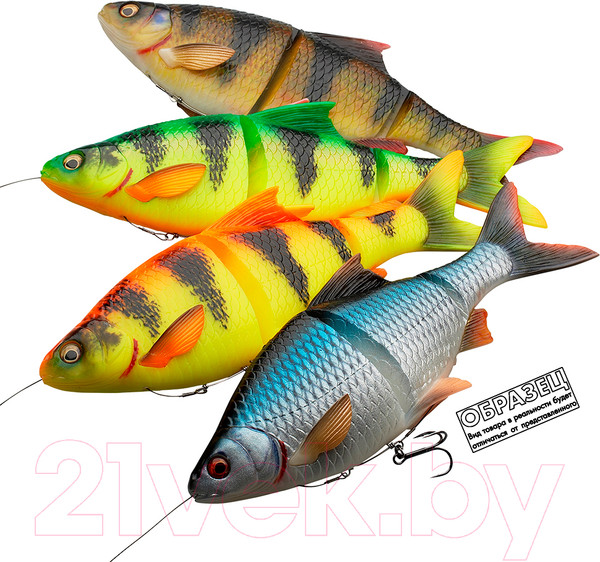 Изображение товара Мягкая приманка Savage Gear 4D Line Thru Roach Firetiger / 71944
