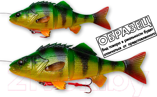 Изображение товара Мягкая приманка Savage Gear 4D Line Thru Perch Albino / 57422