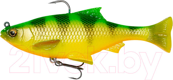 Изображение товара Мягкая приманка Savage Gear 3D Roach Pulsetail S Firetiger / 63725 (2шт)