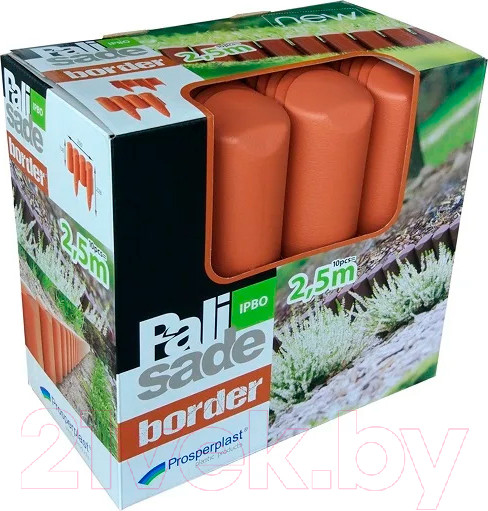 Изображение товара Бордюр садовый Prosperplast Border IPBO-R624 (терракот)