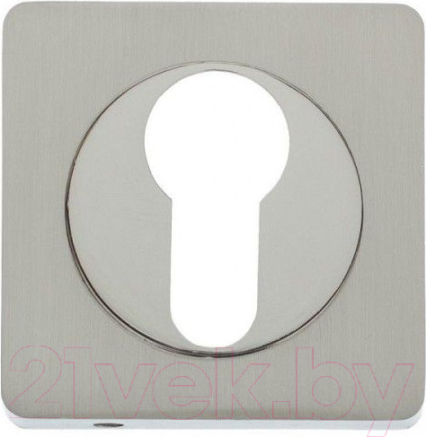 Изображение товара Накладка на цилиндр Ренц INET 02 SN/NP (никель матовый/никель блестящий)