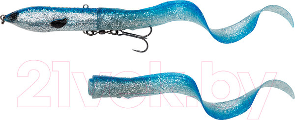 Изображение товара Мягкая приманка Savage Gear 3D Hard Eel Blue Silver / 74132