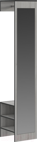 Изображение товара Секция в прихожую Genesis Мебель Энтер Loft с зеркалом (сосна белая)