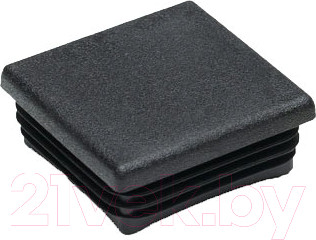 Изображение товара Заглушка декоративная ЕКТ Для труб 40х40 квадратная / V022309 (150шт, черный)
