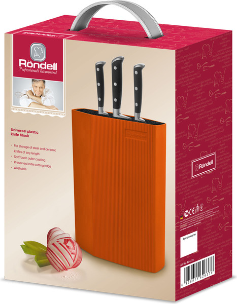 Изображение товара Подставка для ножей Rondell Orange RD-470