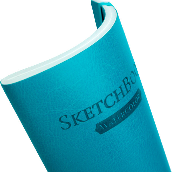 Изображение товара Скетчбук Малевичъ 401525 (18л, бирюзовый)