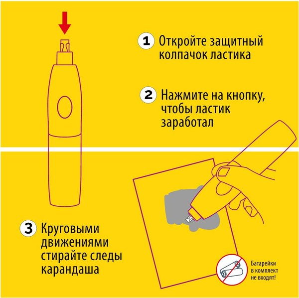 Изображение товара Ластик Малевичъ 195056