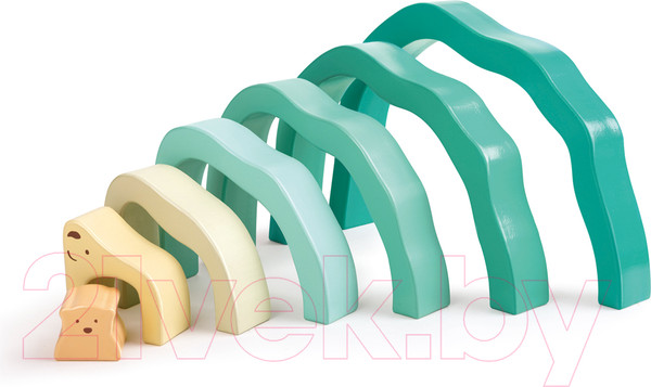 Изображение товара Развивающий игровой набор Hape В Арктику с белыми мишками 3 в 1 / E0490_HP