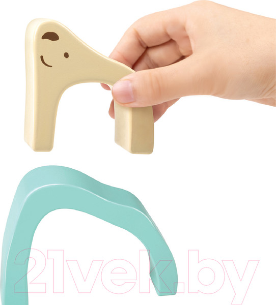 Изображение товара Развивающий игровой набор Hape В Арктику с белыми мишками 3 в 1 / E0490_HP