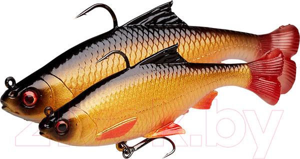 Изображение товара Мягкая приманка Savage Gear 3D Roach Pulsetail S Rudd / 63720 (2шт)