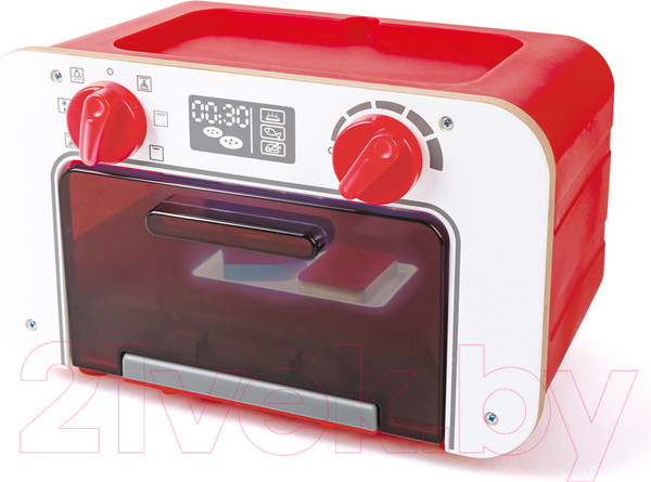 Изображение товара Духовой шкаф игрушечный Hape Духовка, плита, набор игрушечных продуктов 3 в 1 / E3183_HP