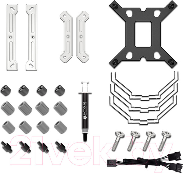 Изображение товара Кулер для процессора ID-Cooling SE-207-XT Slim Snow
