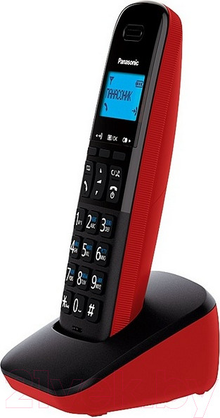 Изображение товара Беспроводной телефон Panasonic KX-TGB610RUR (красный)