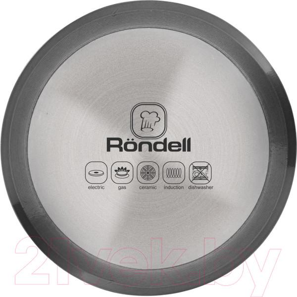 Изображение товара Гейзерная кофеварка Rondell Escurion Grey Induction RDA-1274