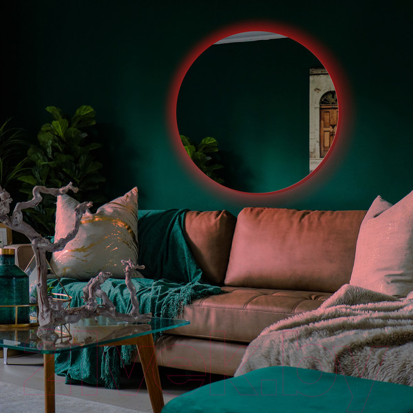 Изображение товара Зеркало Silver Mirrors Savanna D1000 RGB / LED-00002603
